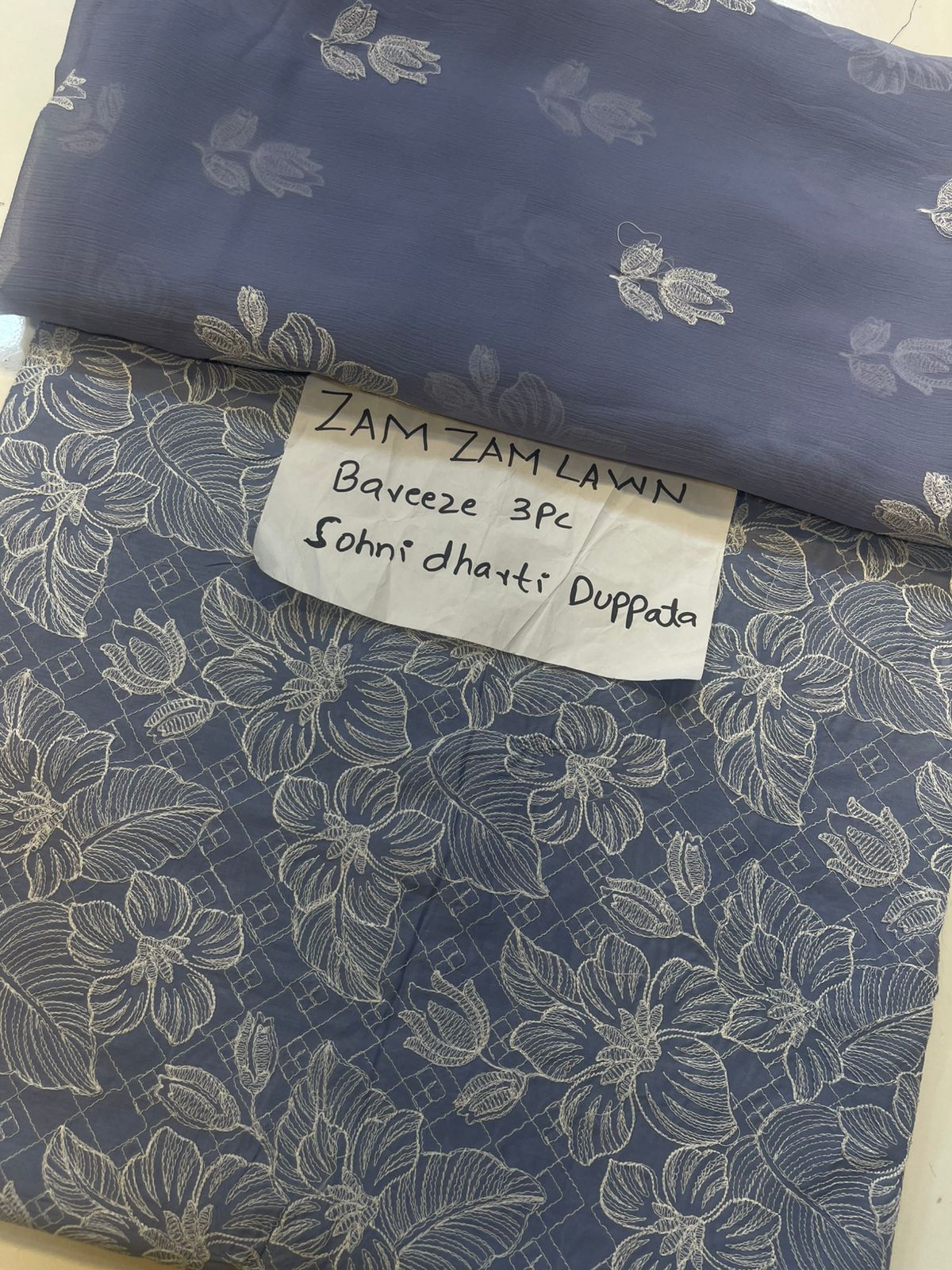 Bareeza Lawn 3piece