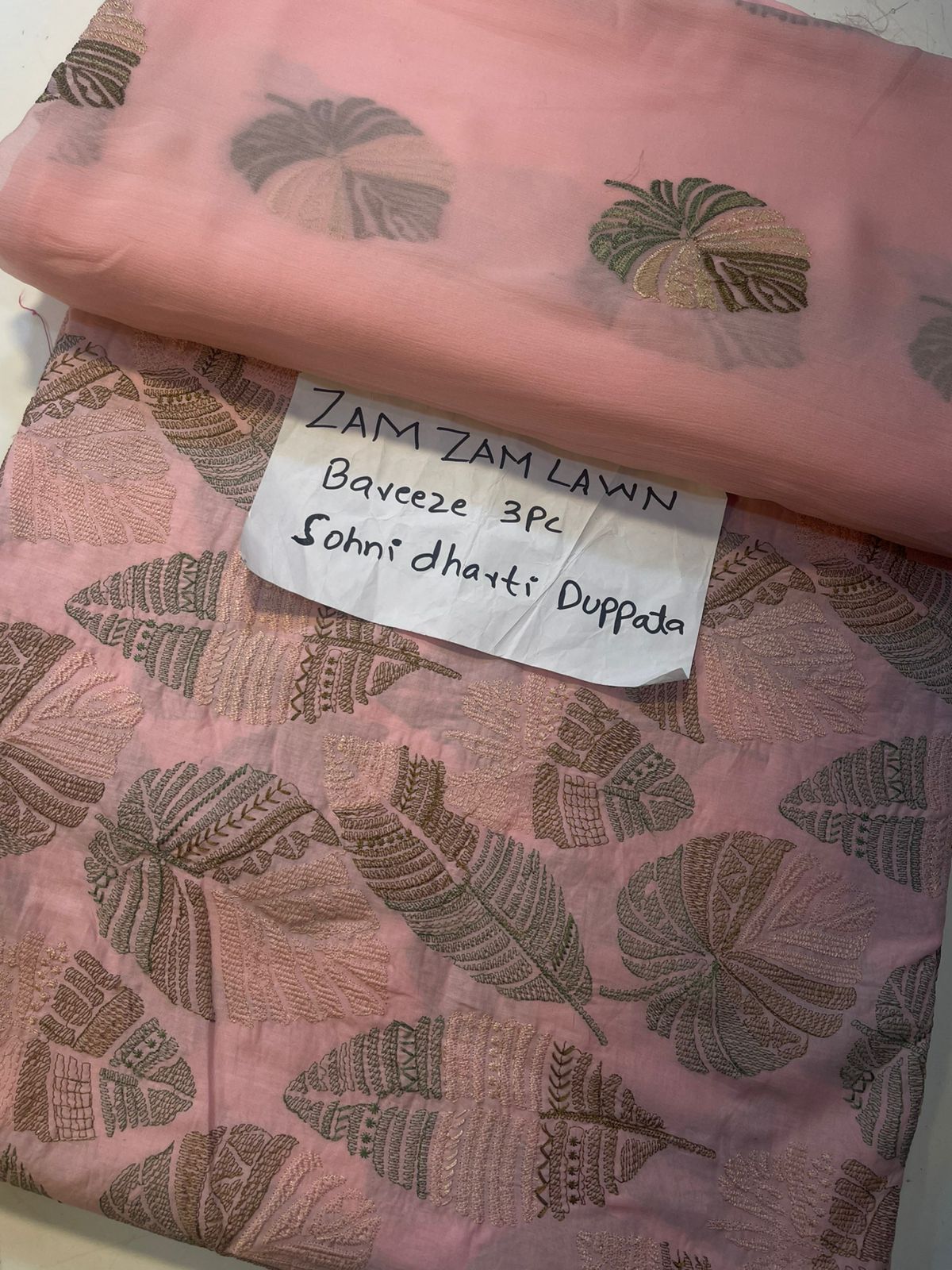 Bareeza Lawn 3piece