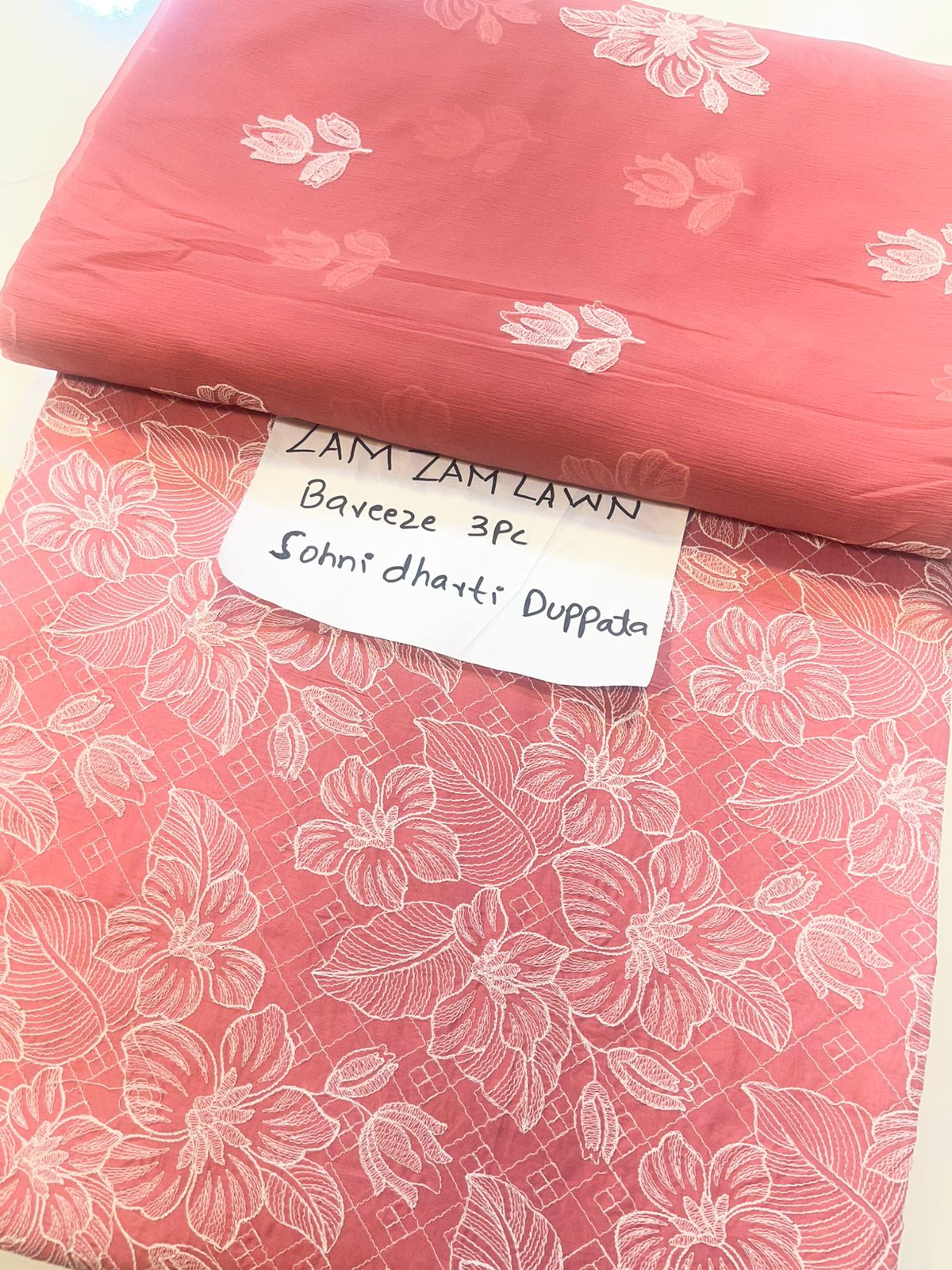 Bareeza Lawn 3piece