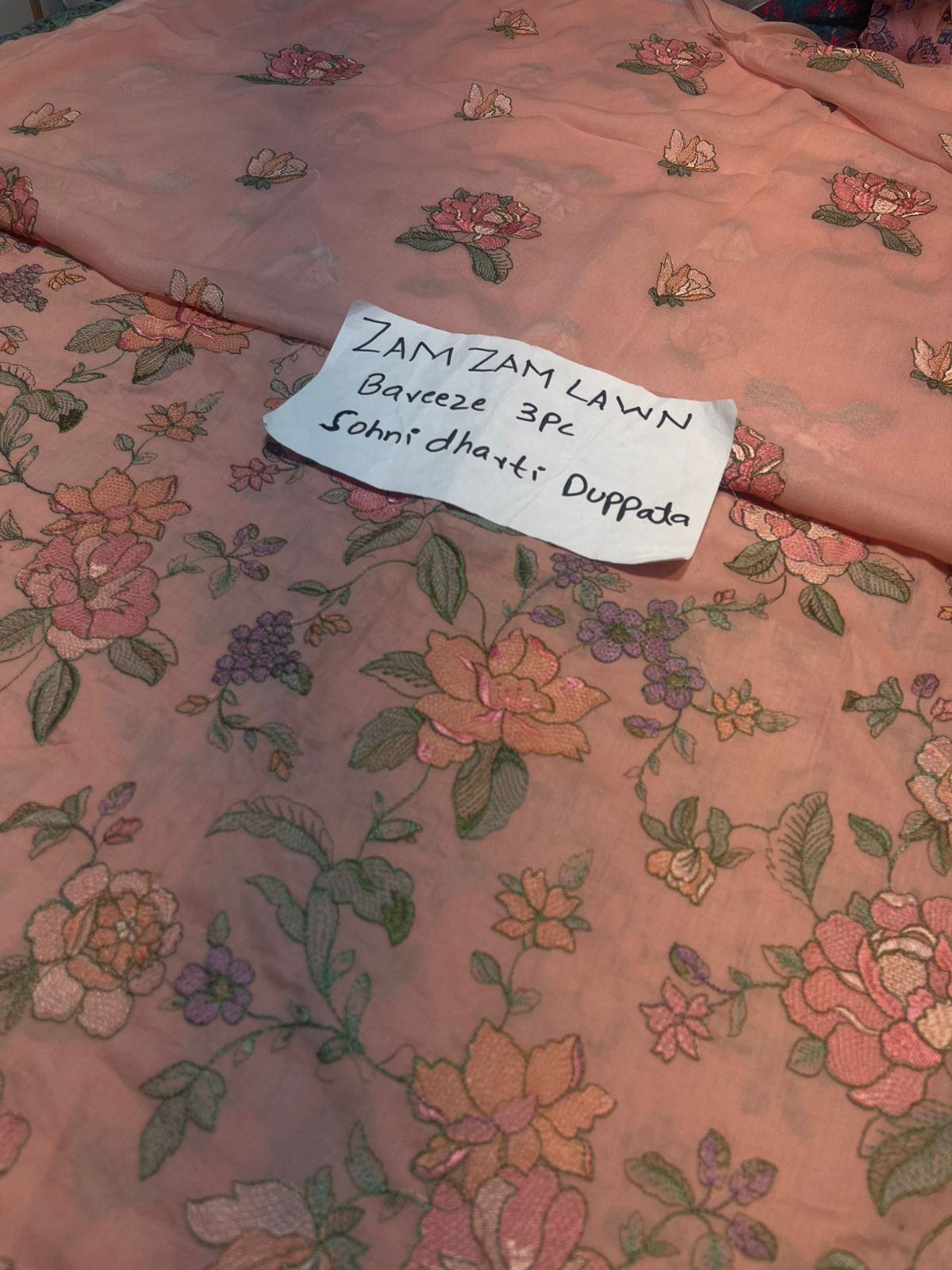 Bareeza Lawn 3piece