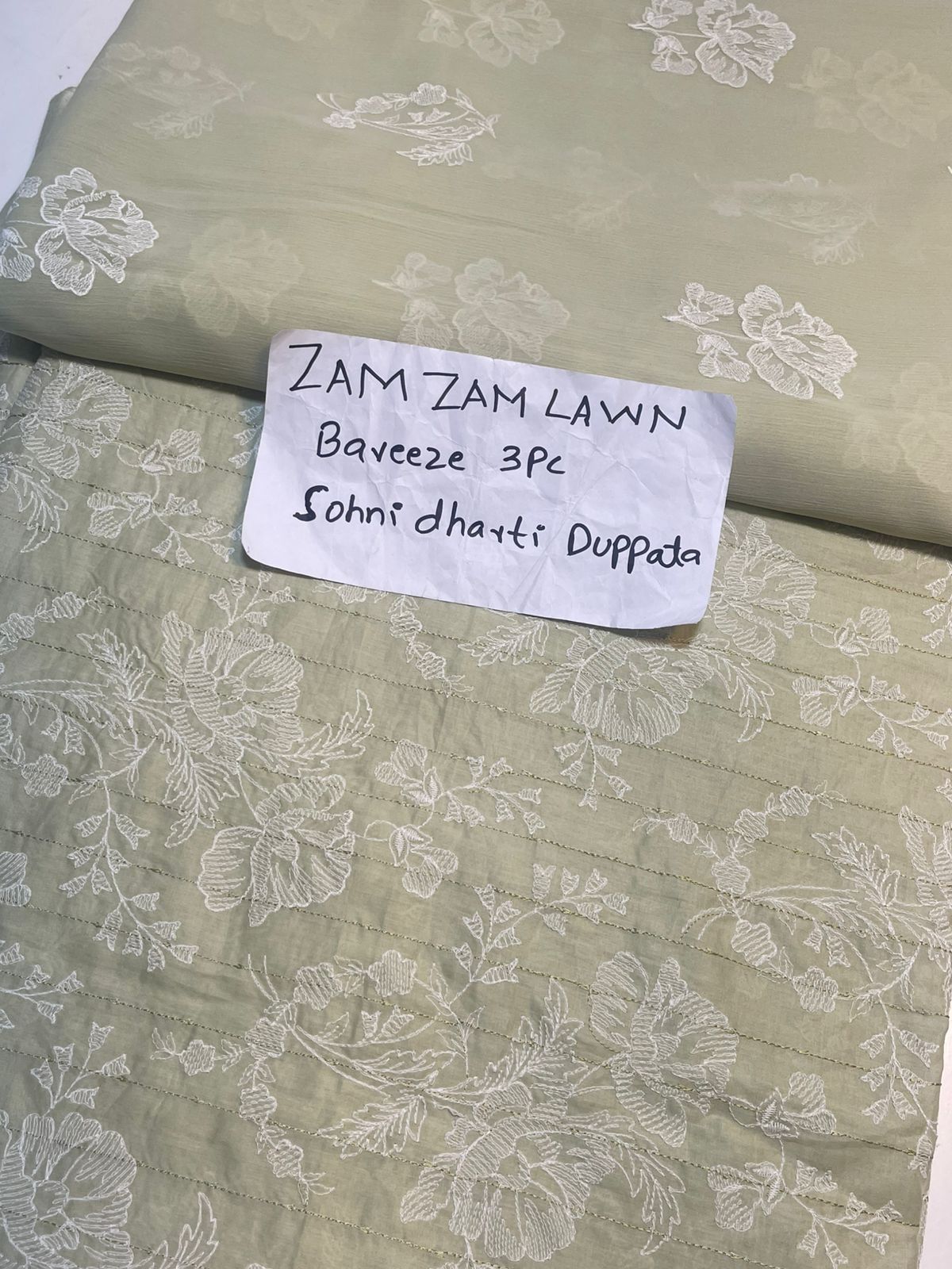 Bareeza Lawn 3piece
