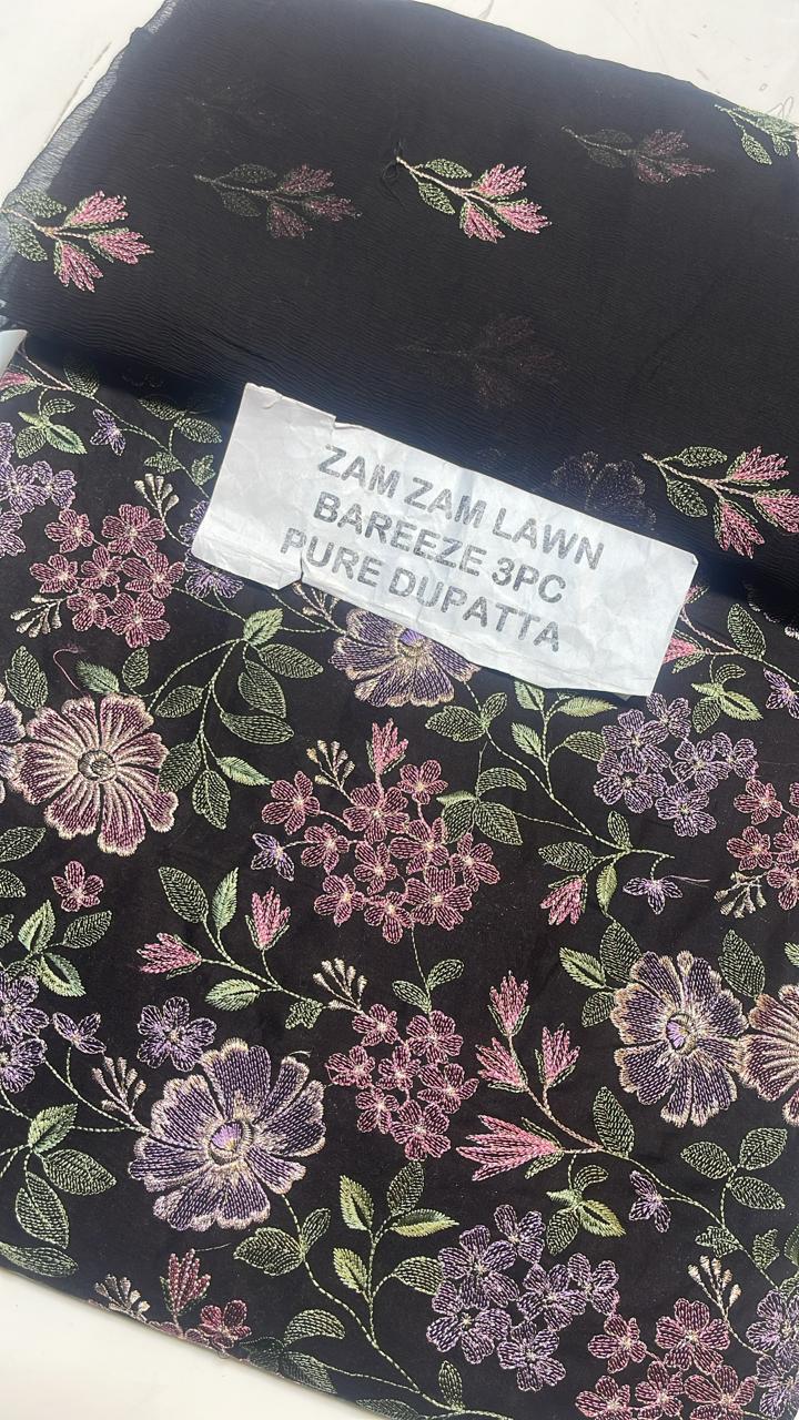 Bareeze Lawn 3piece