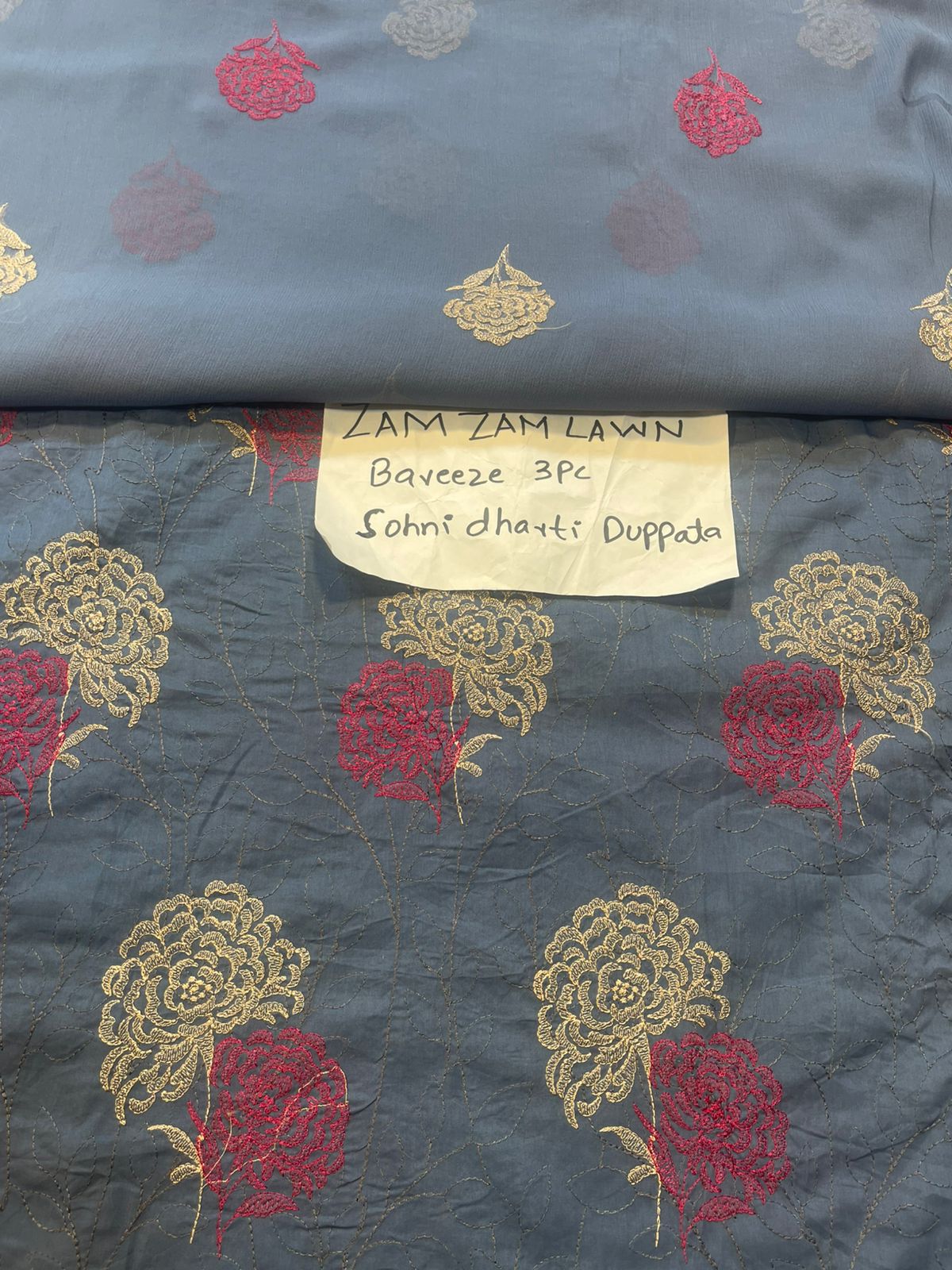 Bareeza Lawn 3piece