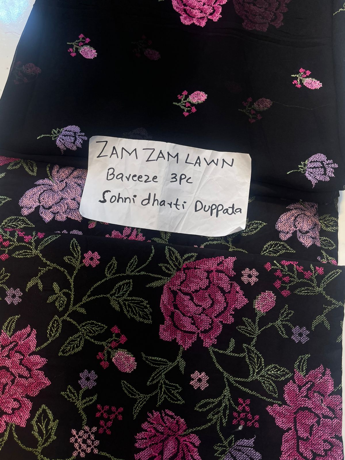 Bareeza Lawn 3piece
