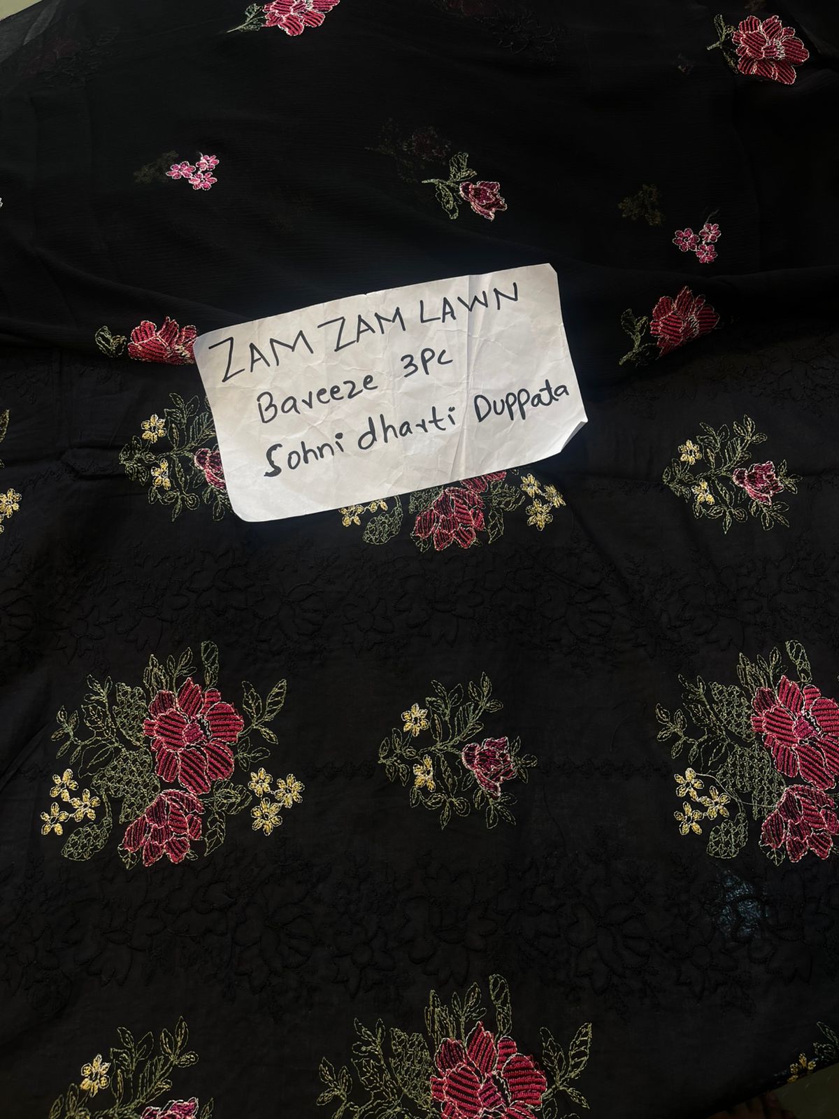 Bareeza Lawn 3piece