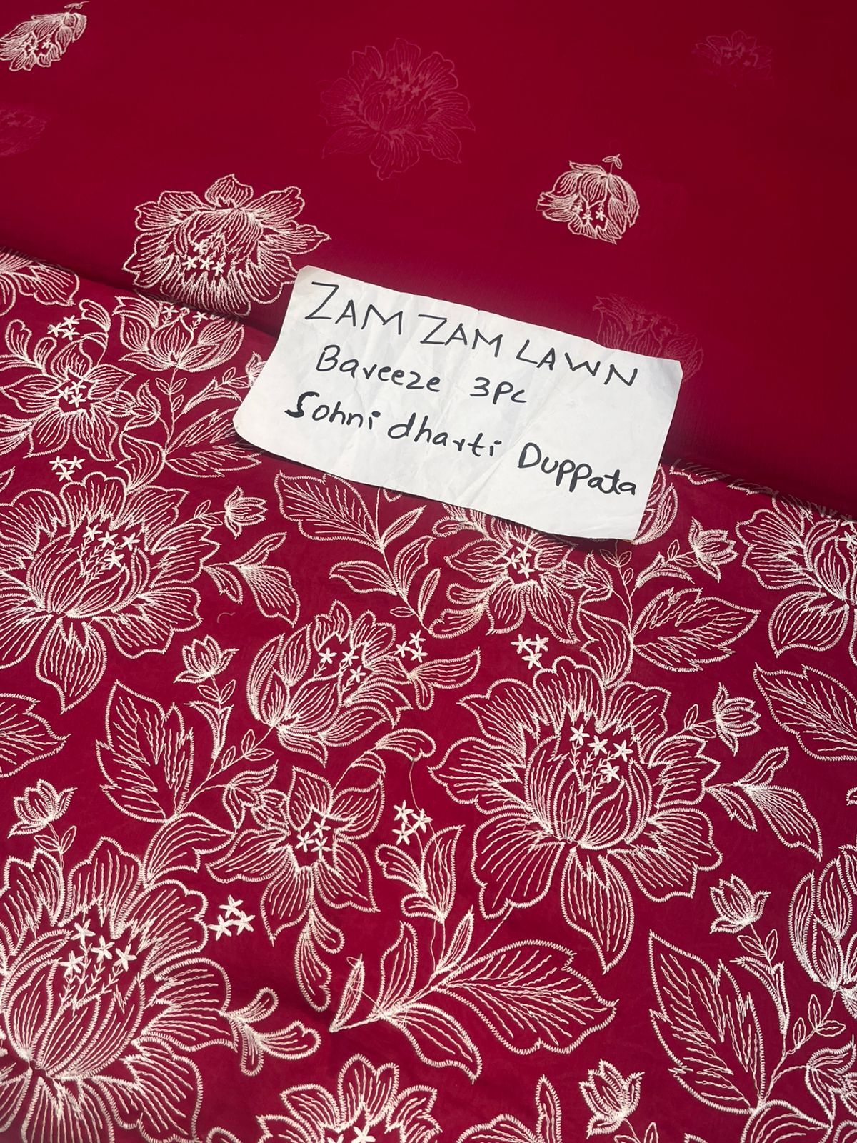 Bareeza Lawn 3piece