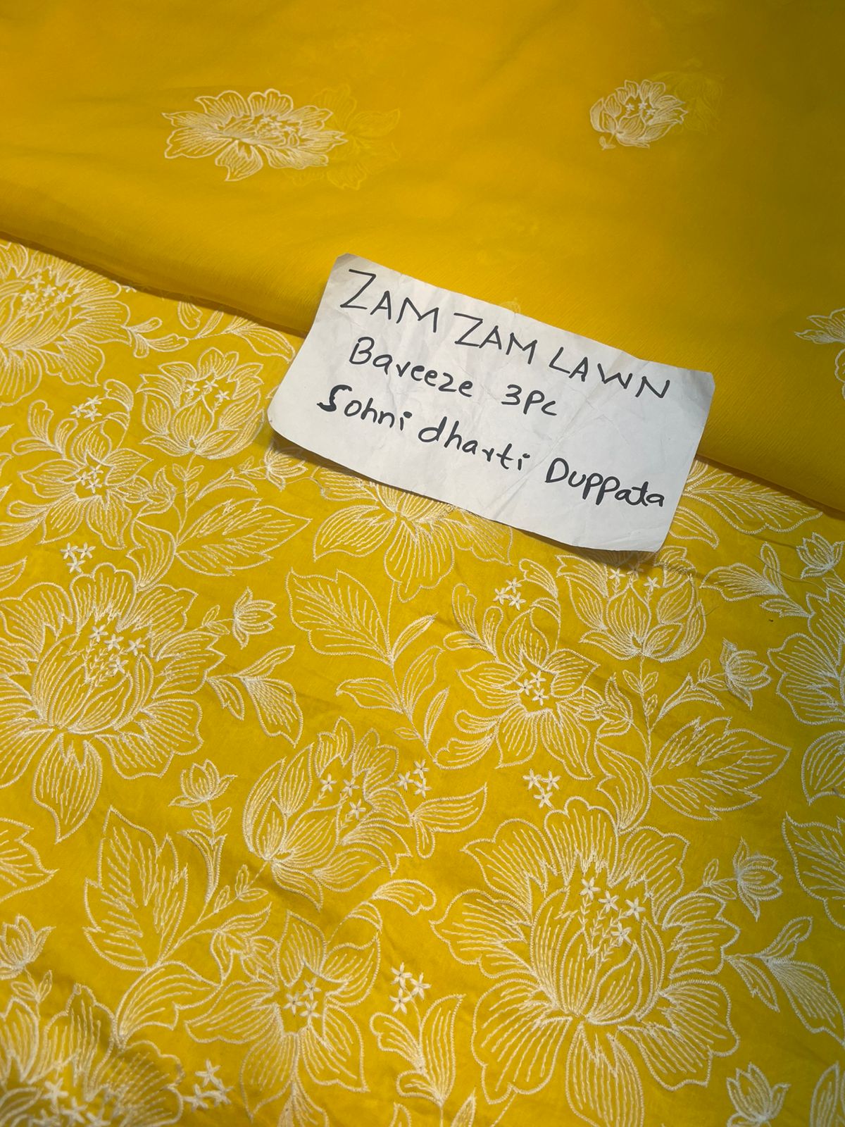 Bareeza Lawn 3 piece