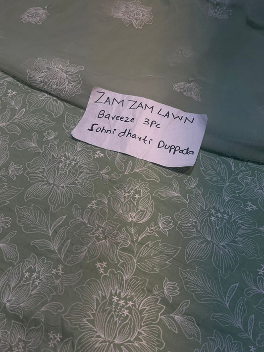 Bareeza Lawn 3piece