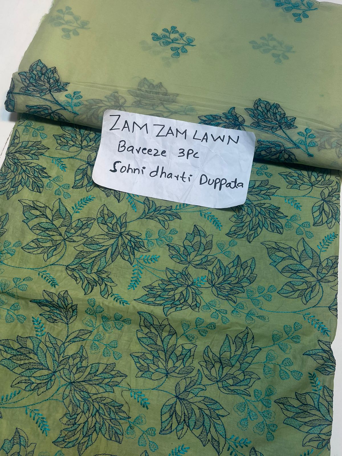 Bareeza Lawn 3piece