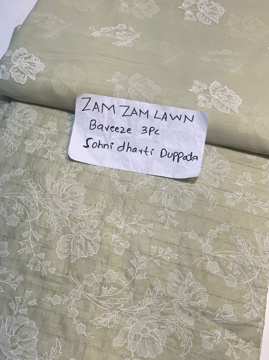 Bareeza Lawn 3piece