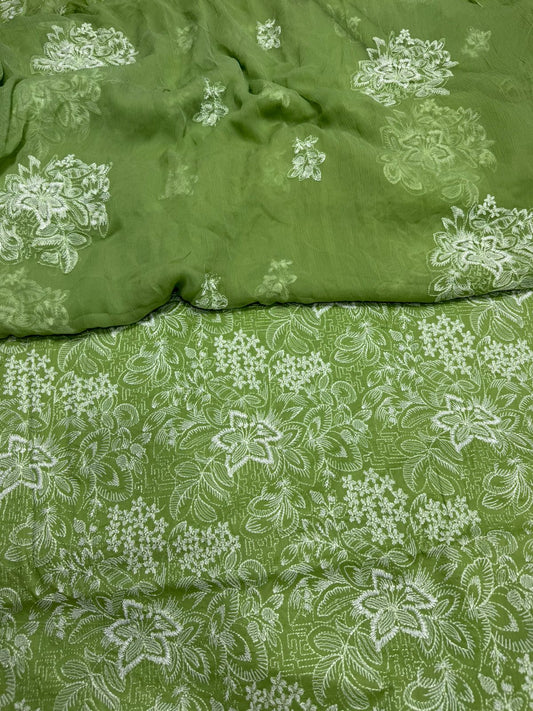 Bareeza lawn 3piece