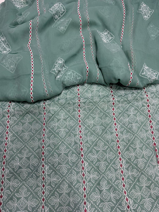 Bareeza lawn 3piece