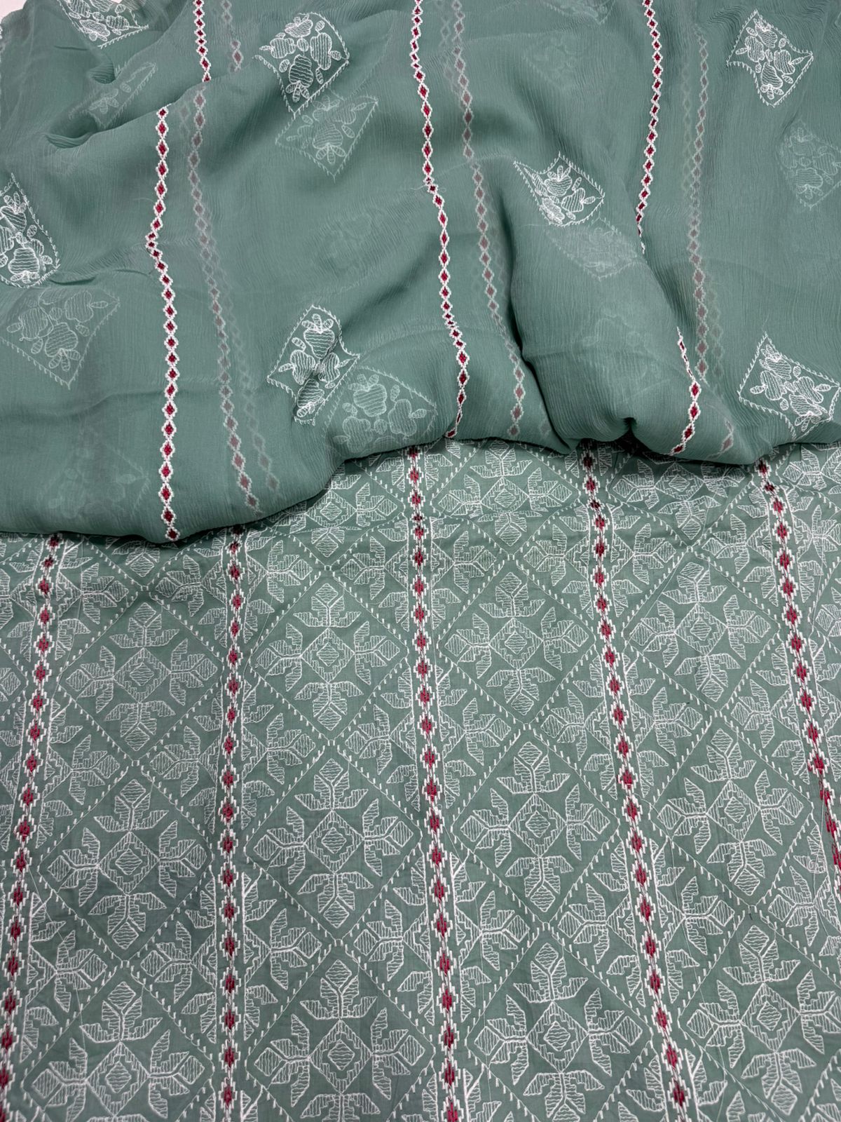 Chickenkari lawn 3piece