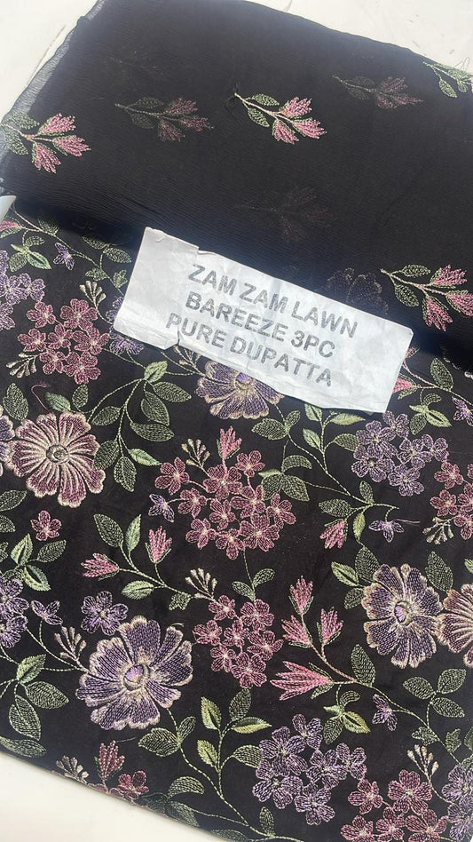 Bareeze Lawn 3piece