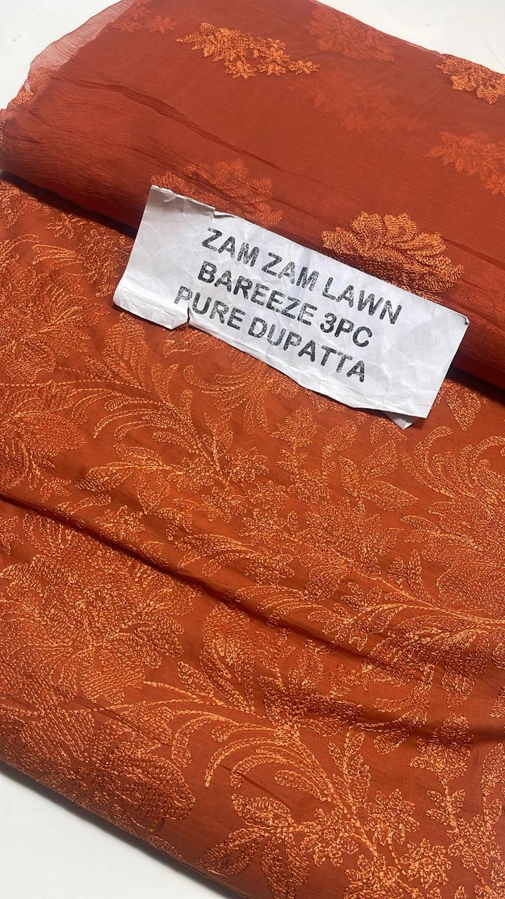 Bareeze Lawn 3piece