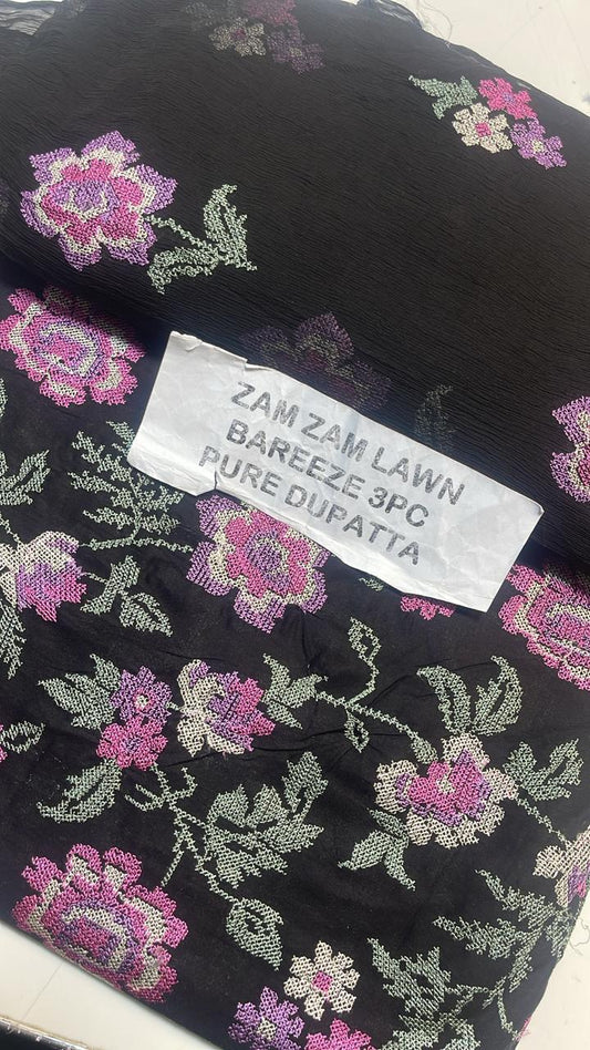 Bareeze Lawn 3piece